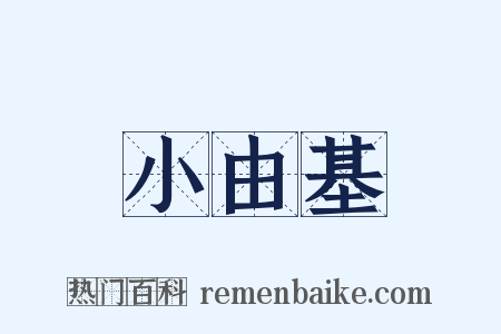 小由基是什么意思的图片